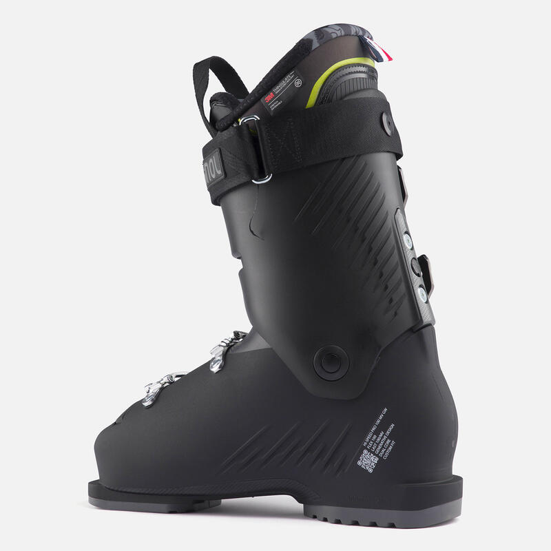 CHAUSSURES DE SKI PISTE CONFIRMÉ HOMME - ROSSIGNOL HI-SPEED 100 MV NOIR/VERT