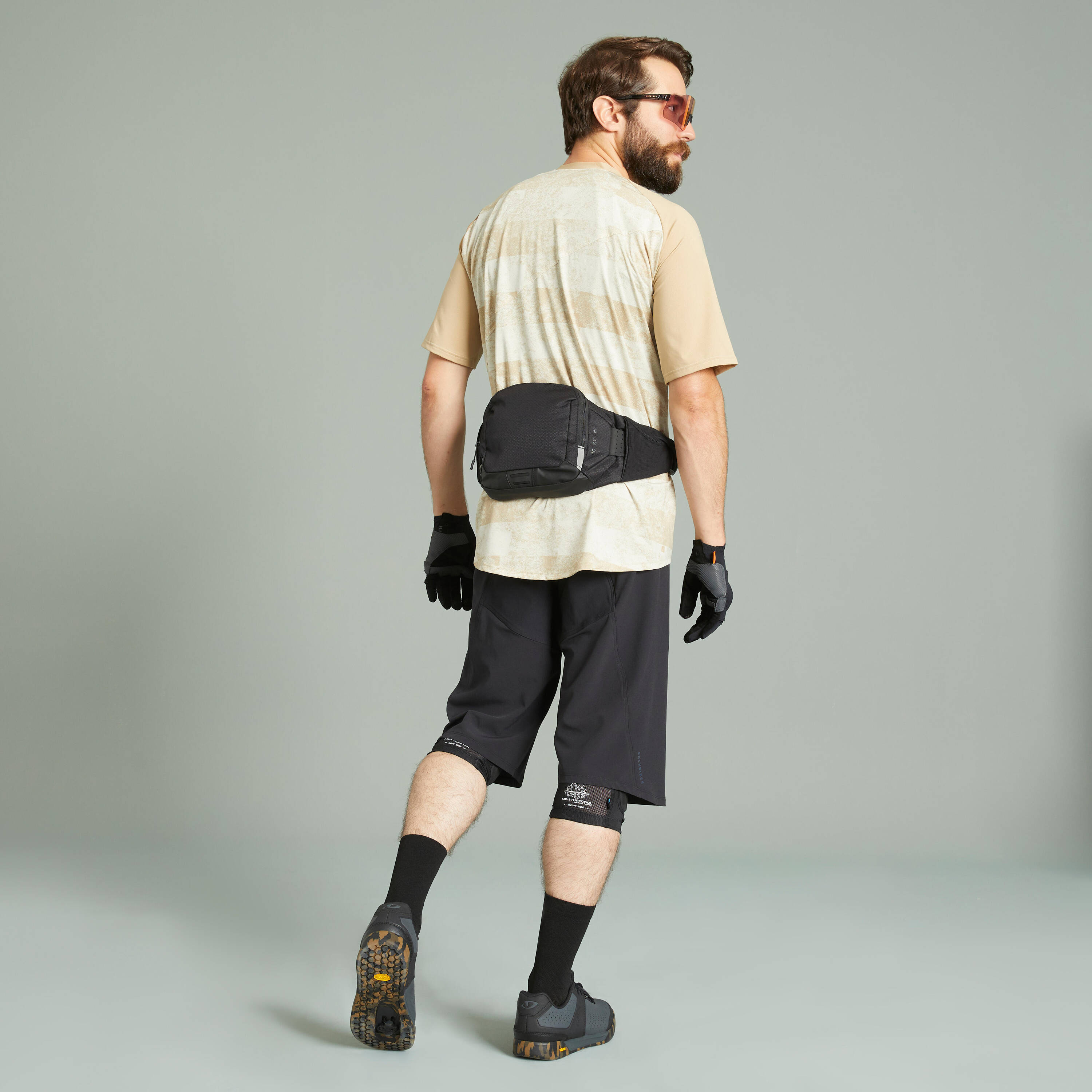 All Mountain Mountain Bike Gloves - Black -  3