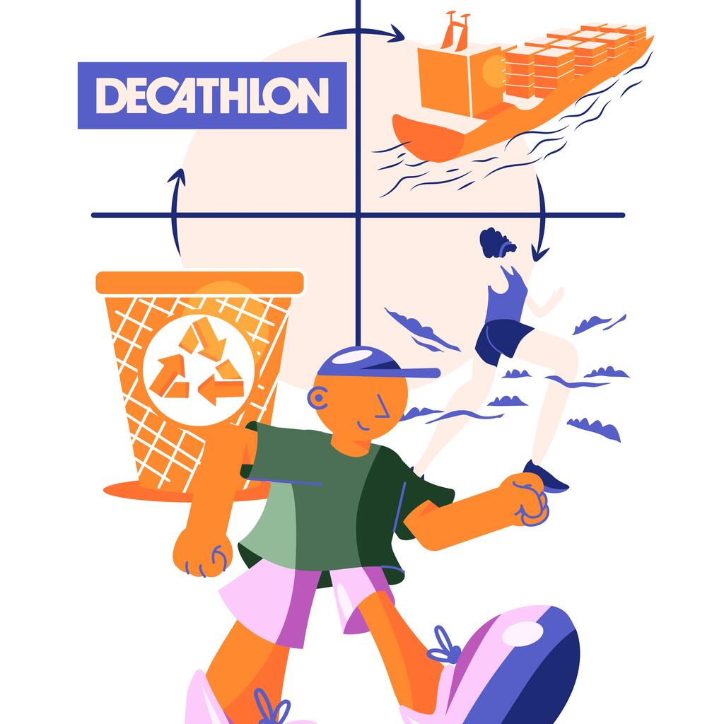 Women Running Shoes Kalenji Run Comfort W - Mauve