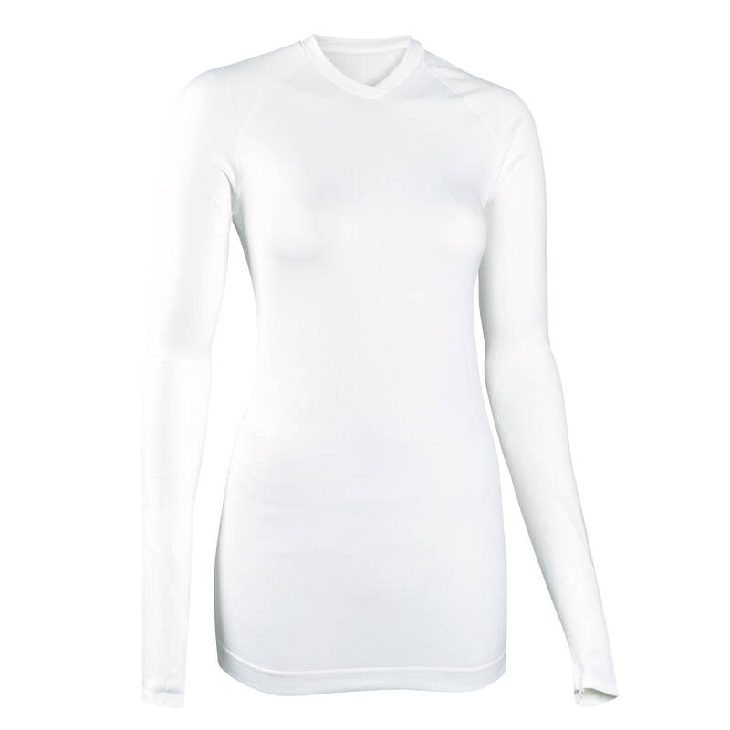 Aottori Camiseta Cuello Alto para Mujer Camisetas de Manga Larga Top  Invierno Suave Cómodo Ligera Básico Ropa Interior Blanco S: : Moda