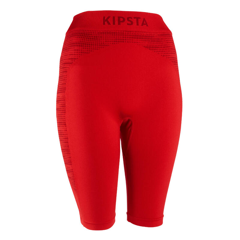 SOUS-SHORT FOOTBALL ADULTE ROUGE KEEPDRY 500