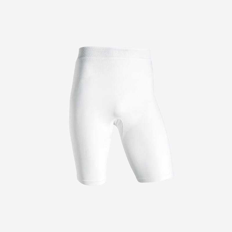 SOUS-SHORT FOOTBALL ADULTE BLANC KEEPDRY 500