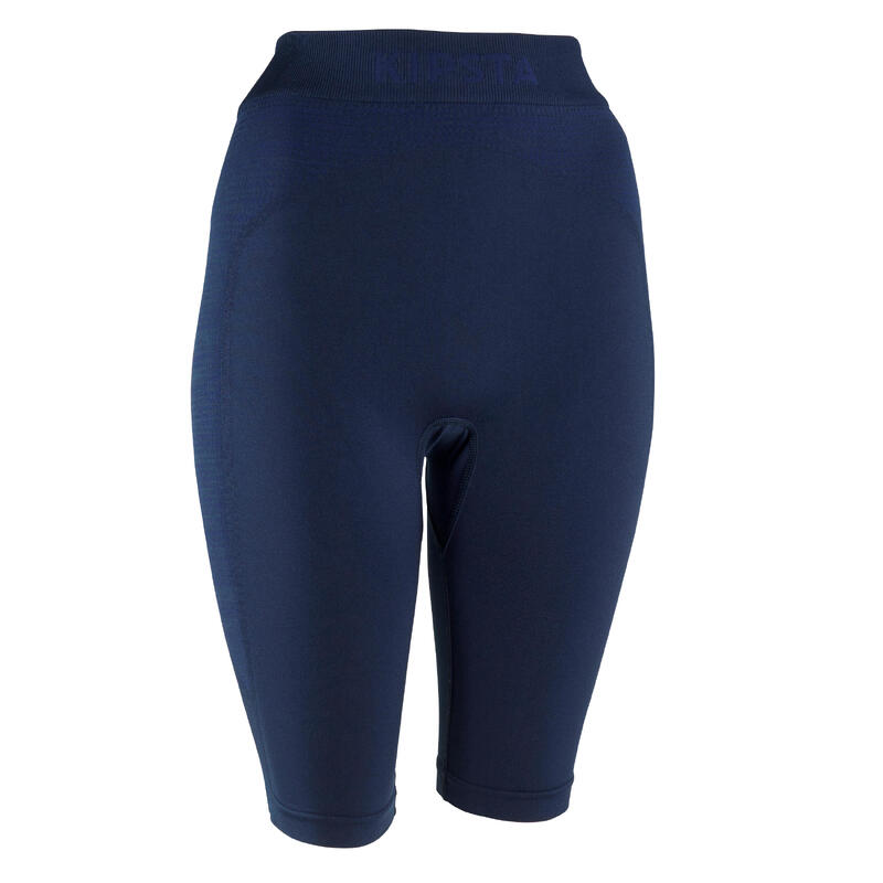 SOUS-SHORT FOOTBALL ADULTE BLEU MARINE KEEPDRY 500