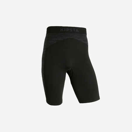 Decathlon Football Tights Underwear - Black - Adult - Keepdry 500