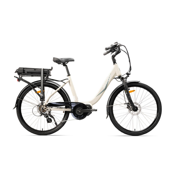 Vélo ville électrique NEOMOUV Allegria 2 Hydraulique Sable NEOMOUV Decathlon