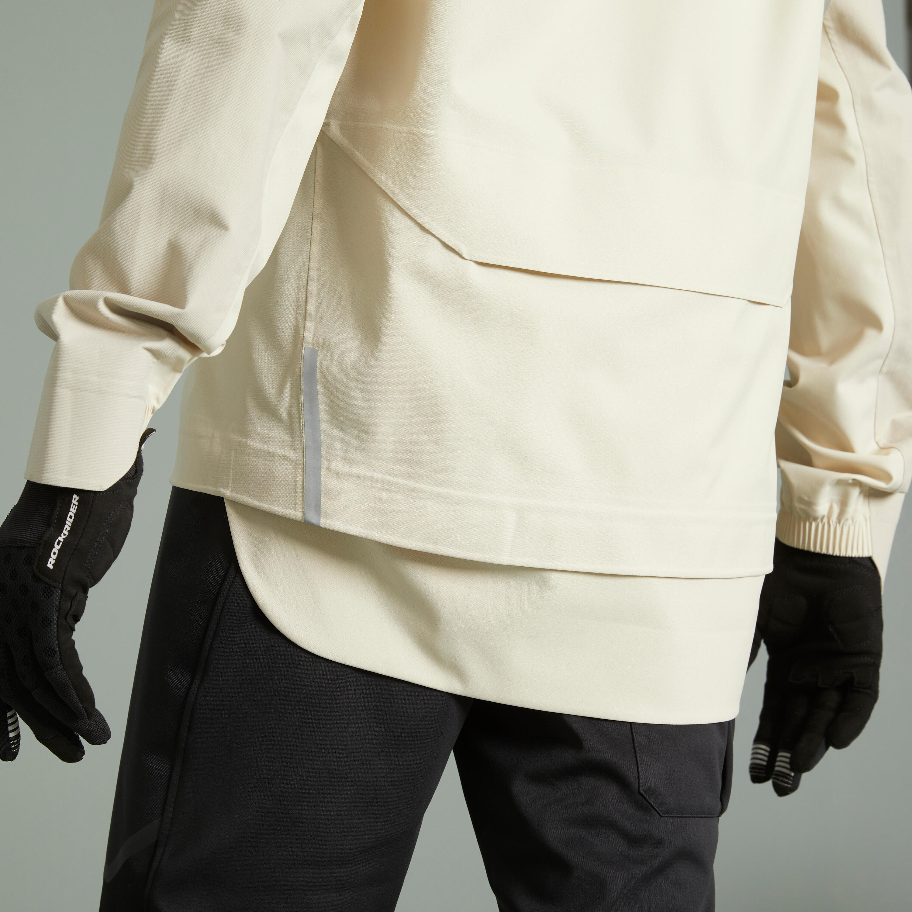 Rainproof MTB Jacket EXPL 700 - Beige 9/12