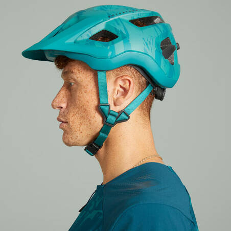 Helm Sepeda Gunung EXPL 500 - Hijau