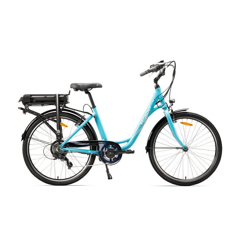 Vélo ville électrique - NEOMOUV Echinops - Bleu