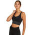 Women Yoga Long Sports Bra - Black