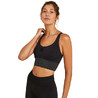 Women Yoga Long Sports Bra - Black