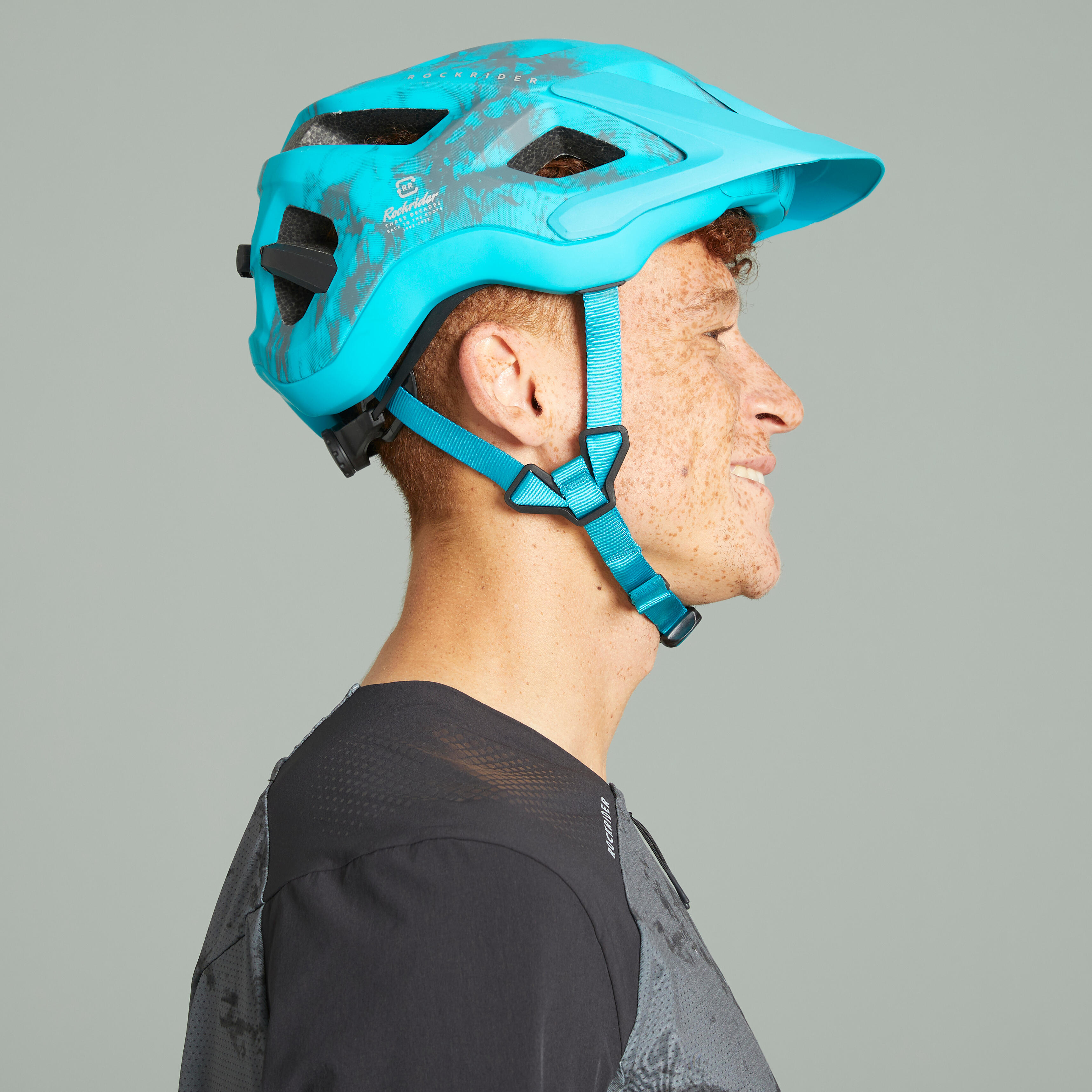 Mountain Bike Helmet ST 500 - Turquoise 