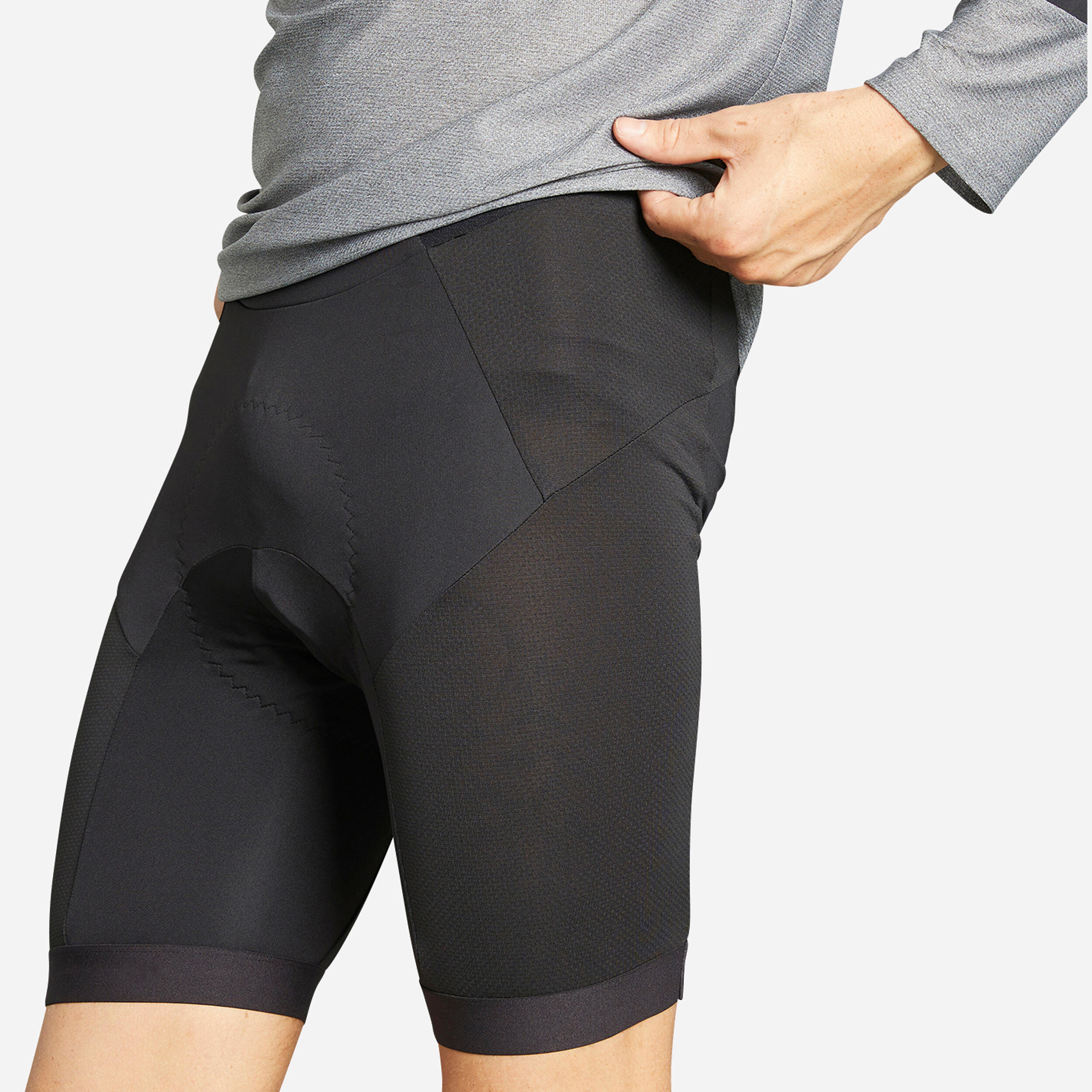 Decathlon cycling pants men's road bike double arrow shorts