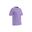 T-Shirt de Fitness Homem 500 Essencial Violeta Néon