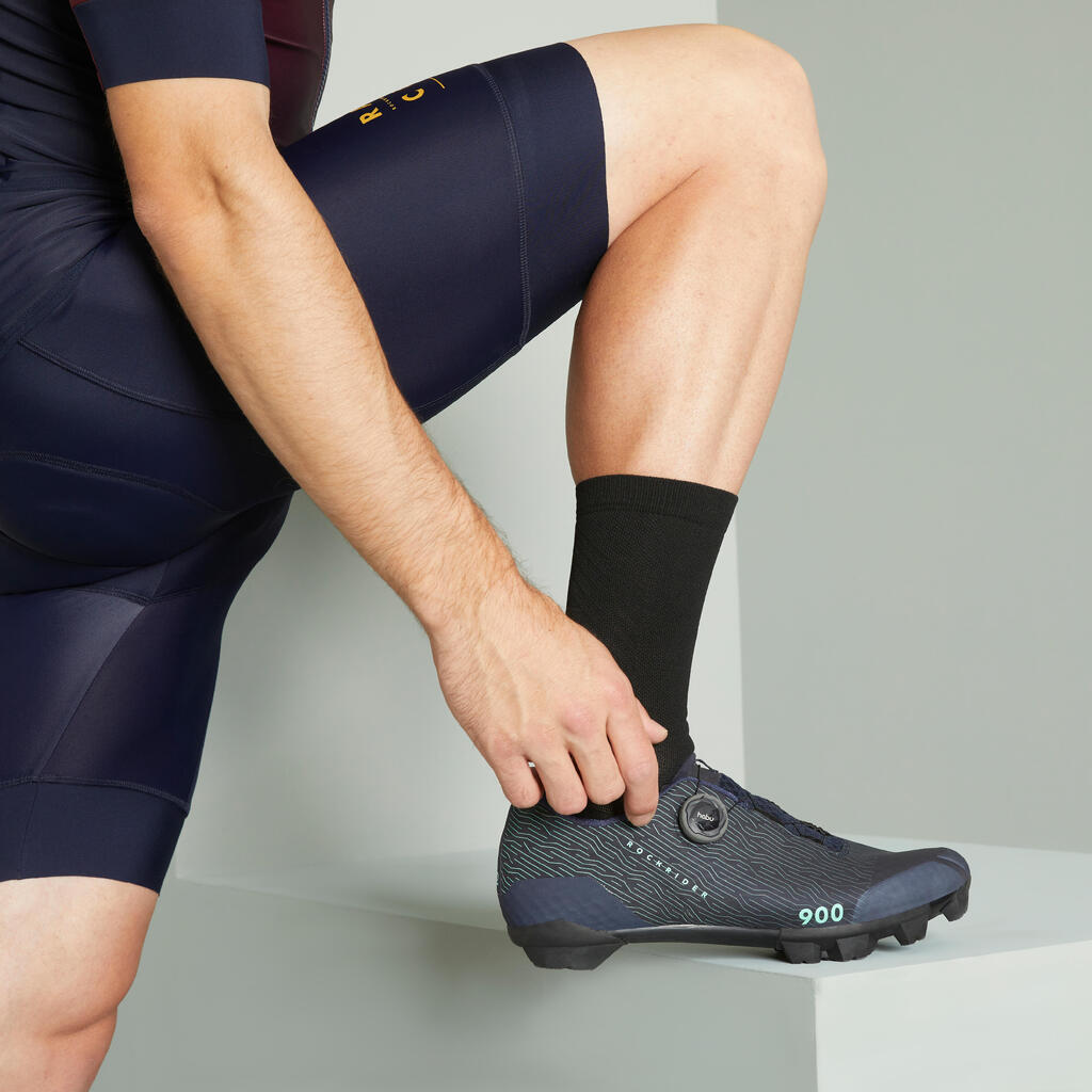 Radhose MTB Race 720 Herren blau/türkis