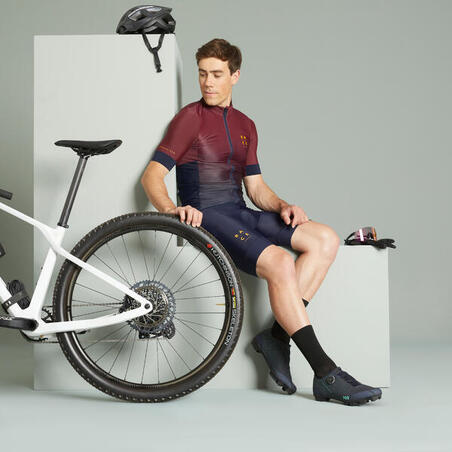 Шолом для гірського велоспорту XC сірий