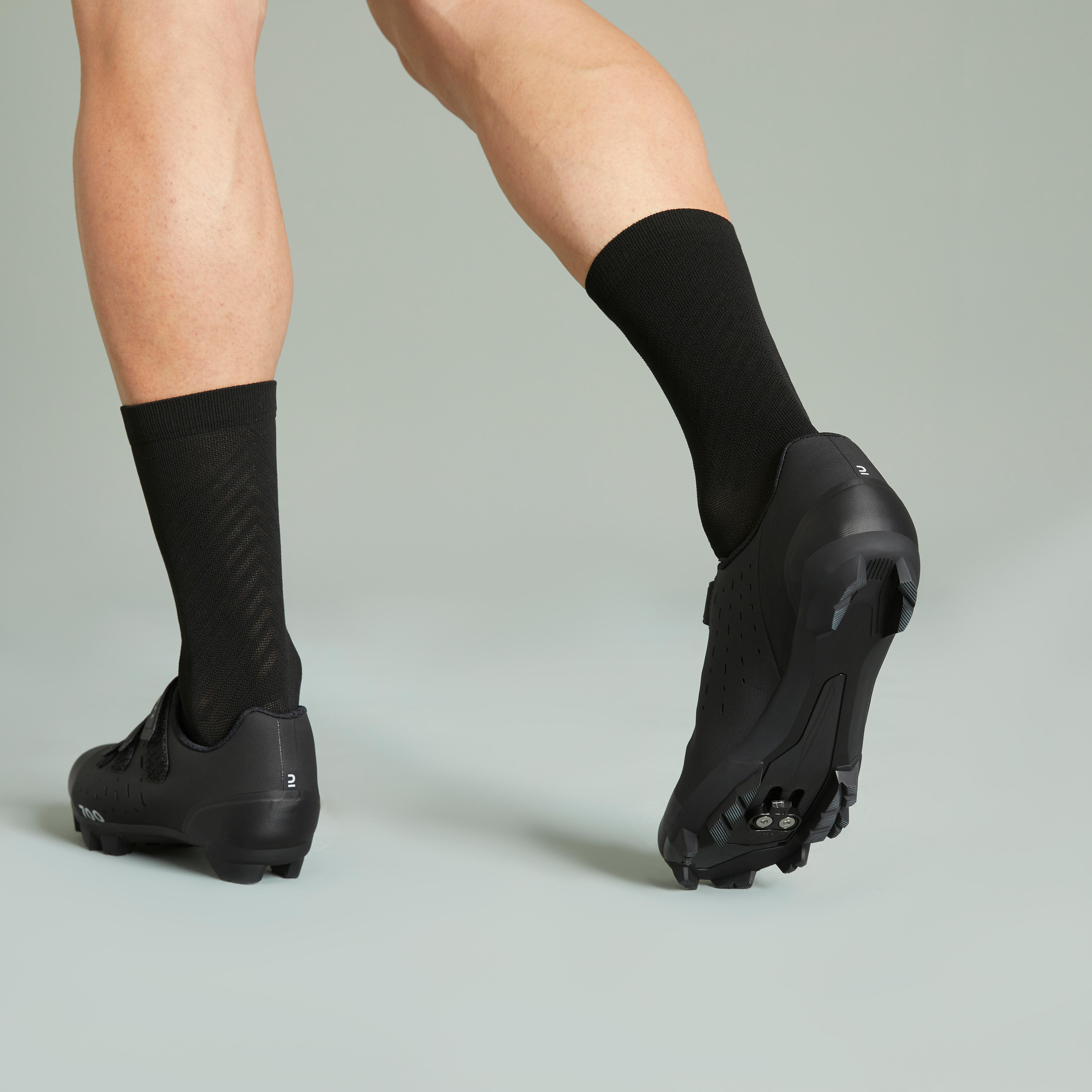 Mountain Bike Shoes - Race 700 Black - ROCKRIDER