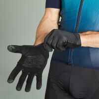 Guantes ciclismo MTB Race Negro Antideslizantes