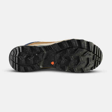Ανδρικά αδιάβροχα παπούτσια ορεινής πεζοπορίας - MH500 Mid Καφέ