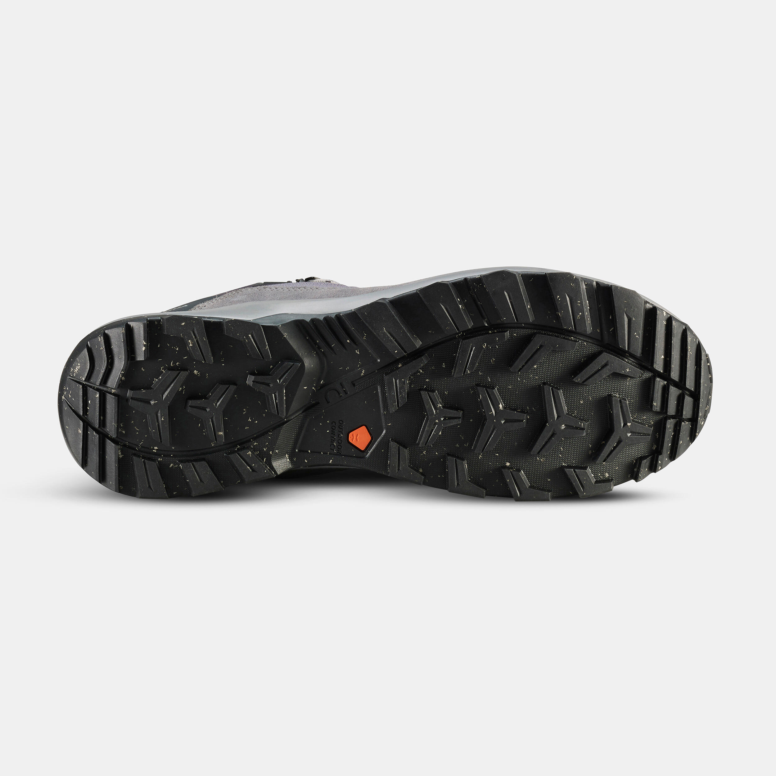 Men's waterproof mountain hiking shoes - MH500 Mid - Grey 3/6