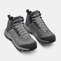 Chaussures imperméables de randonnée montagne - MH500 MID gris - homme