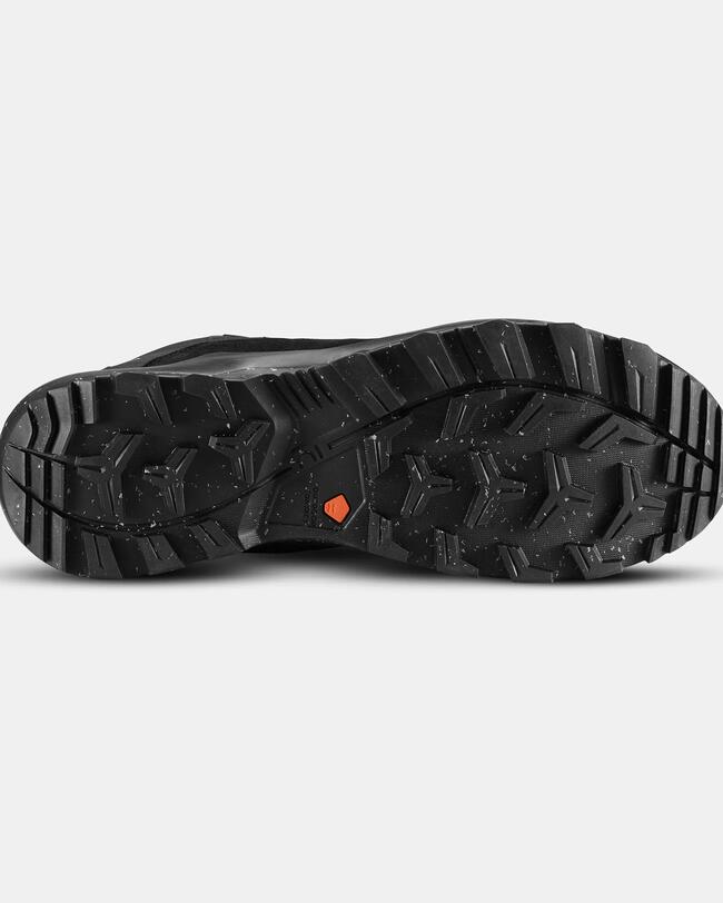 Men's Waterproof Mountain Walking Shoes - MH500 Mid - Black