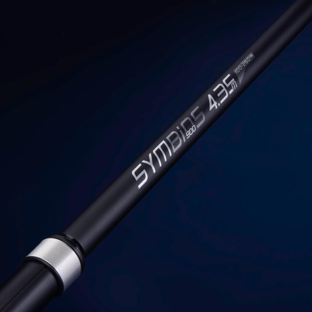 Štap za surfkasting ribolov SYMBIOS-900 4,35 m BLACK EDITION (100–250 g)