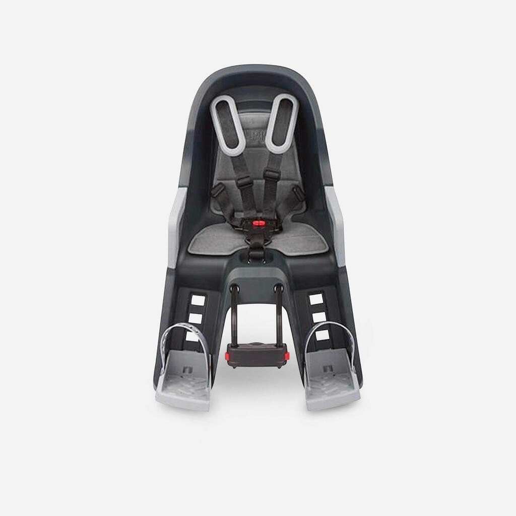 Detská sedačka Guppy Mini šedo-čierna