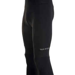 Men's Winter Road Cycling Tights Racer - Black