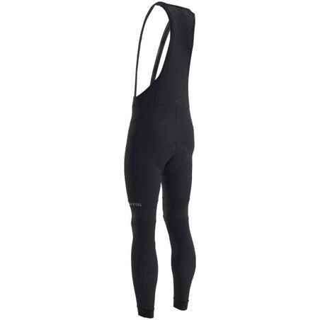 Men's Winter Road Cycling Tights Racer - Black