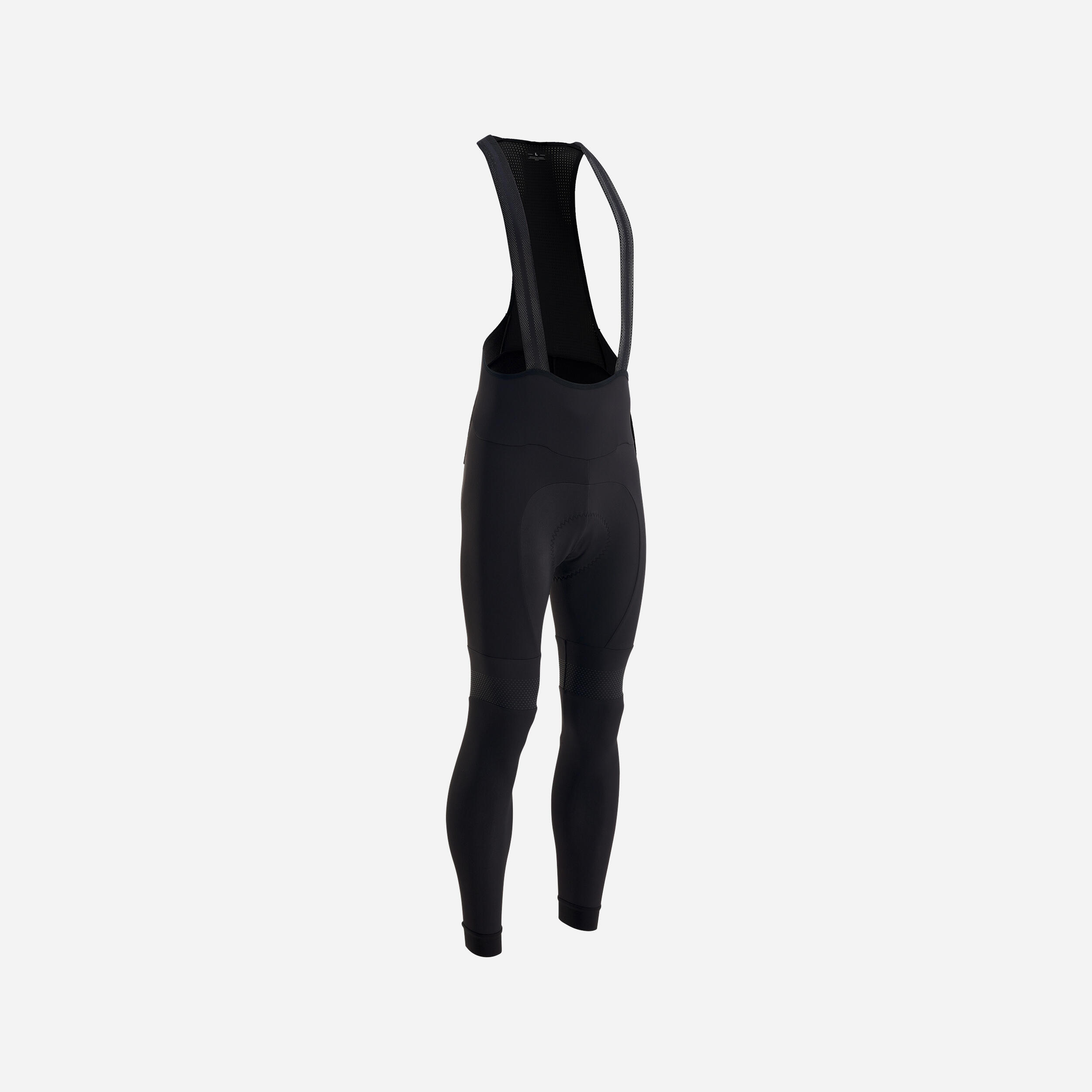 VAN RYSEL Pánske cyklistické zimné nohavice Racer hrejivé čierne 2XL W41 L34