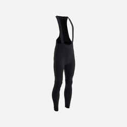 Men's Winter Road Cycling Tights Racer - Black