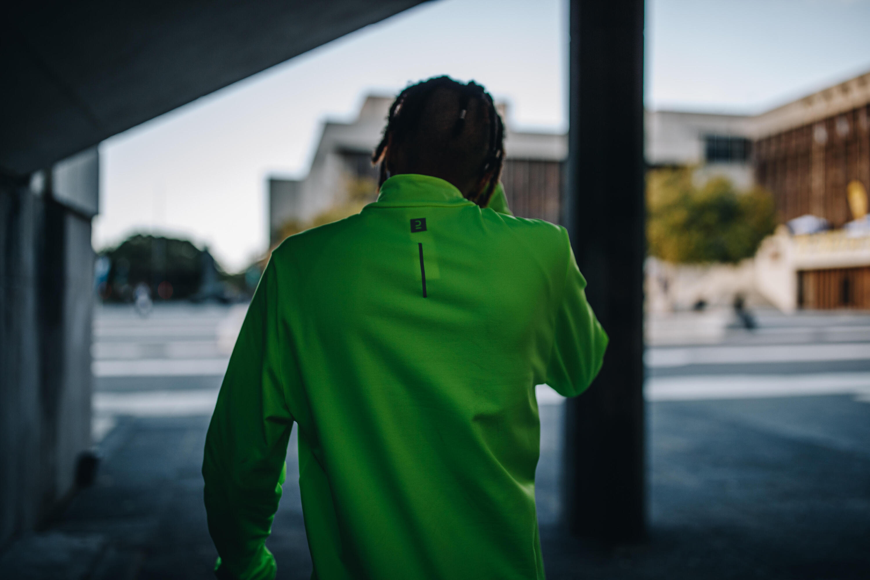 Maglia manica lunga running uomo WARM - ALTA VISIBILITA' 11/11
