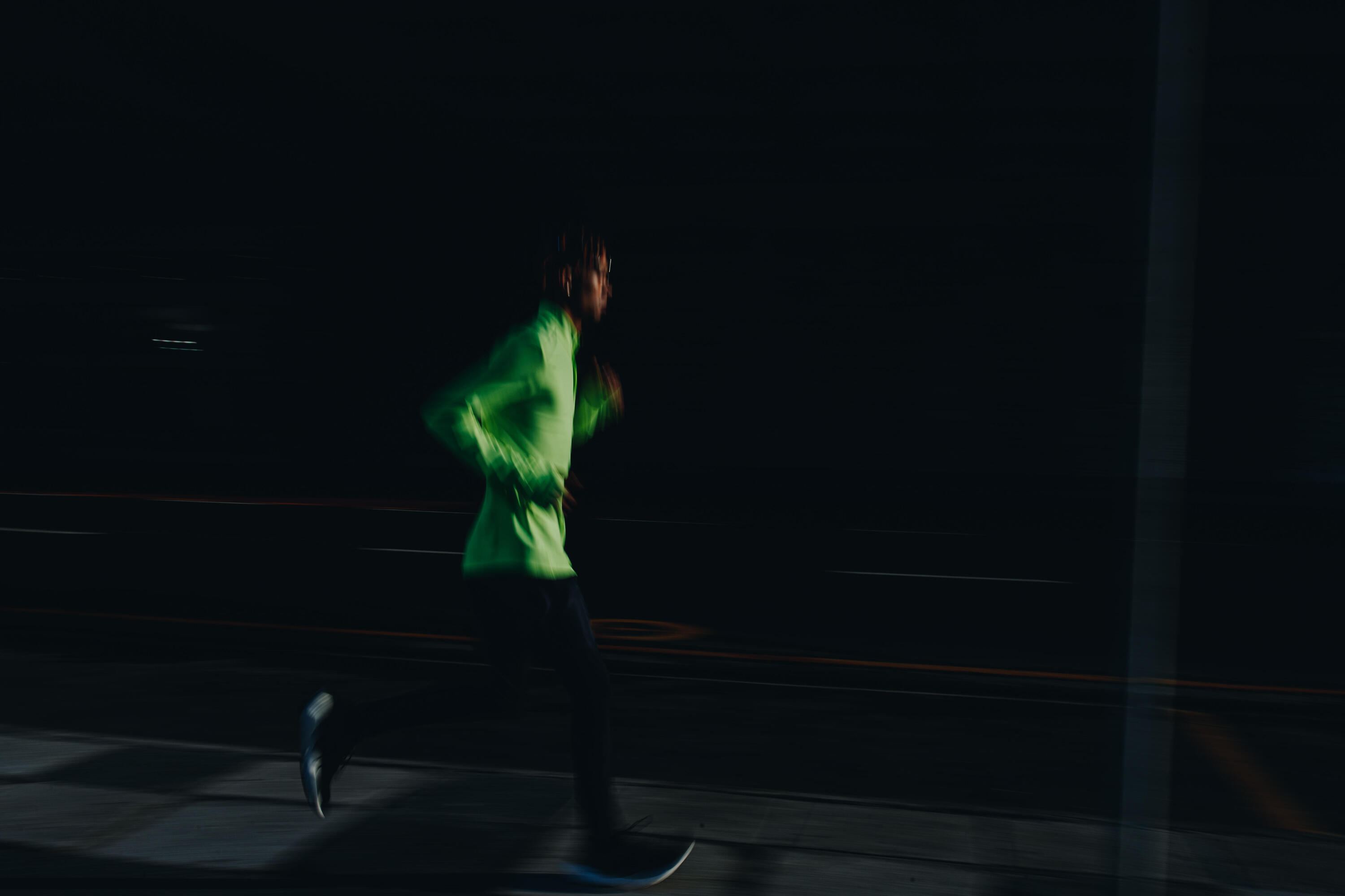Maglia manica lunga running uomo WARM - ALTA VISIBILITA' 10/11