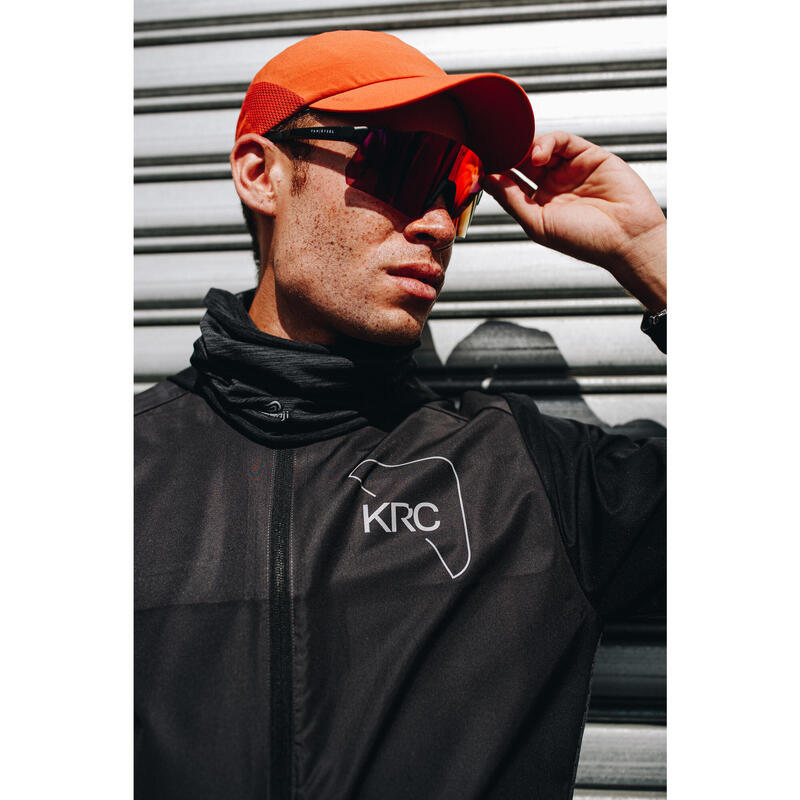 Casquette running Homme Femme - KIPRUN Ajustable orange