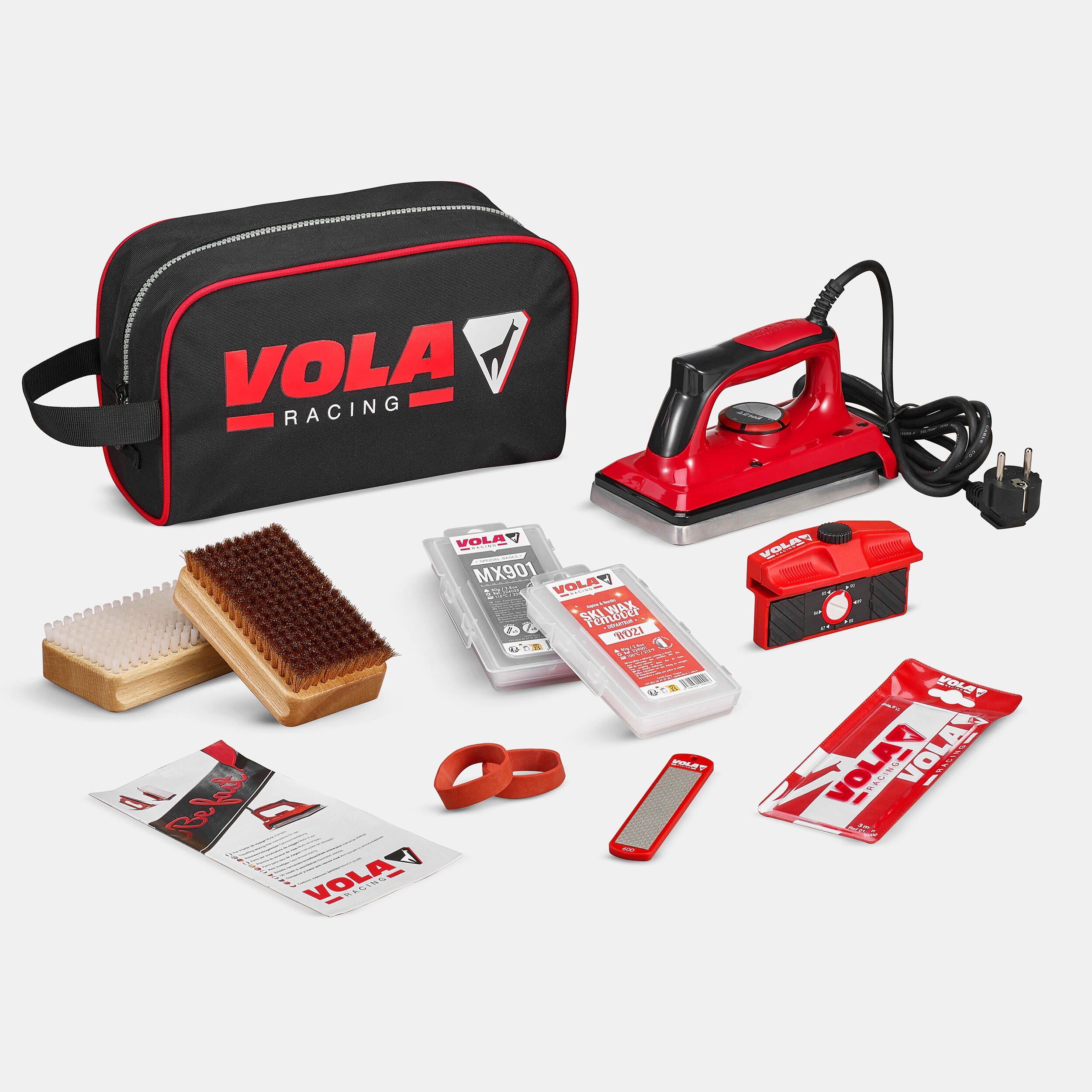 VOLA VOLA ADVANCED PREPARATION KIT,  sharpening and waxing for skis or snowboards