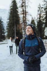 Men's Warm Hiking Fleece Jacket SH500