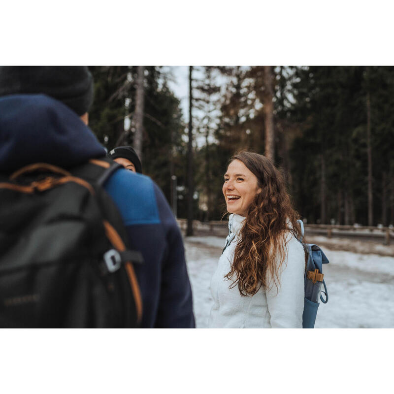 Chaqueta polar de montaña y nieve Mujer Quechua SH100 U-Warm