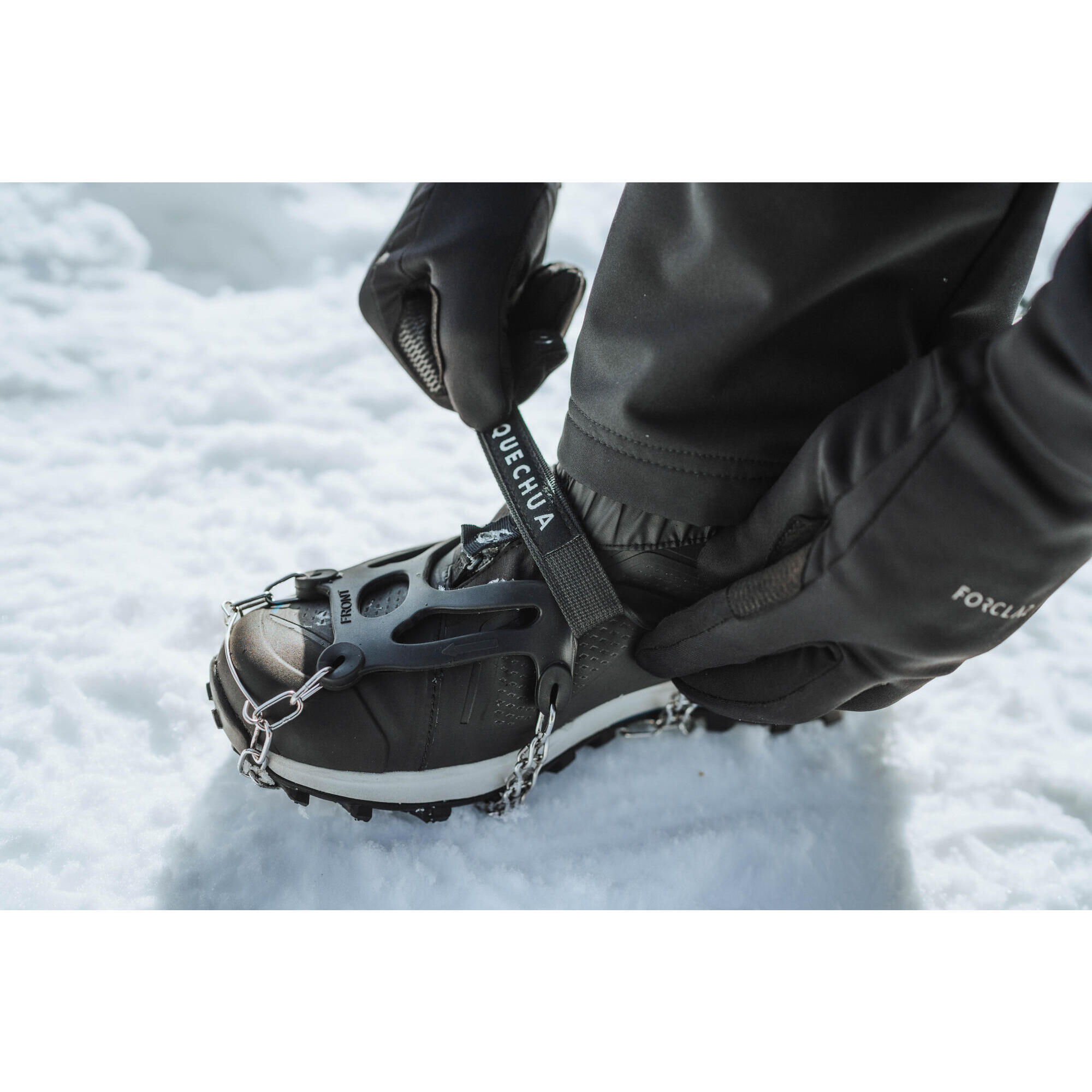 CRAMPONS A NEIGE SH900 MOUNTAIN ADULTE S A XL QUECHUA