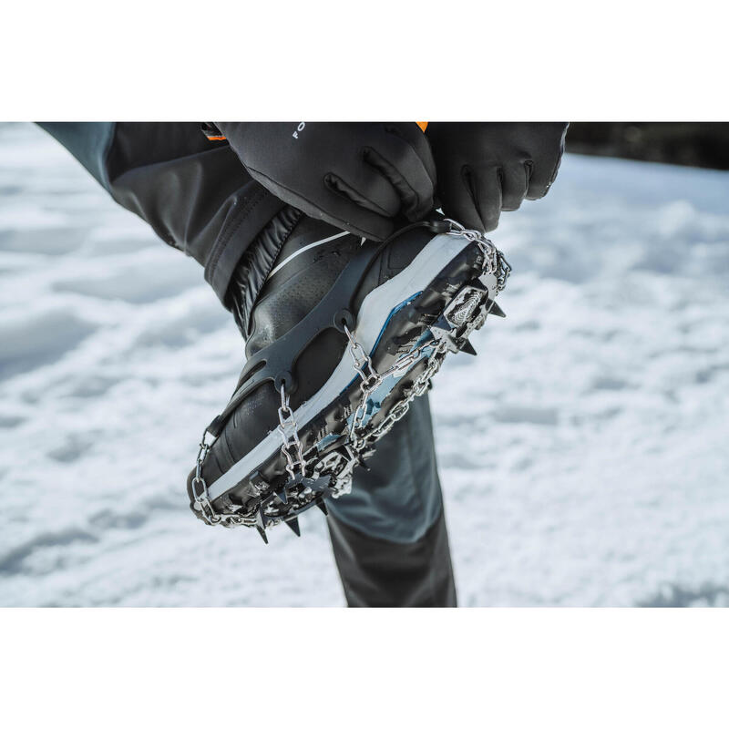 Crampons à neige – SH 500 P à TG - Kaki cendré - Quechua - Décathlon