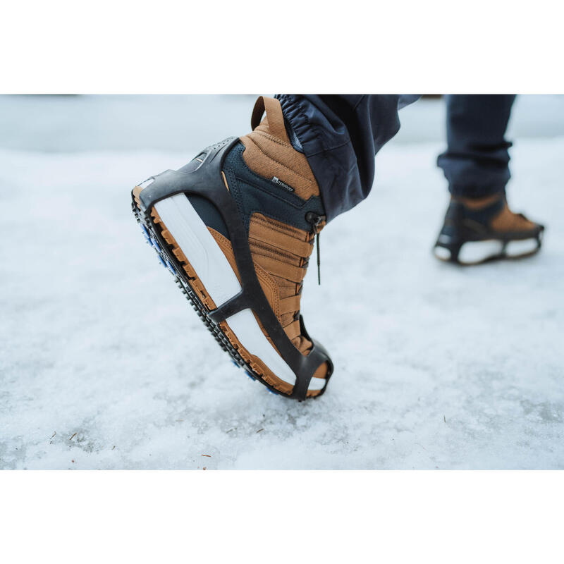 Crampons à neige de randonnée spikes SH100 noir
