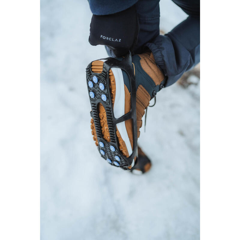 Crampons à neige de randonnée spikes SH100 noir