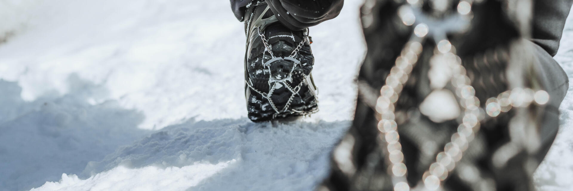 Semelles anti glisses pour la glace - Crampon pour chaussure anti