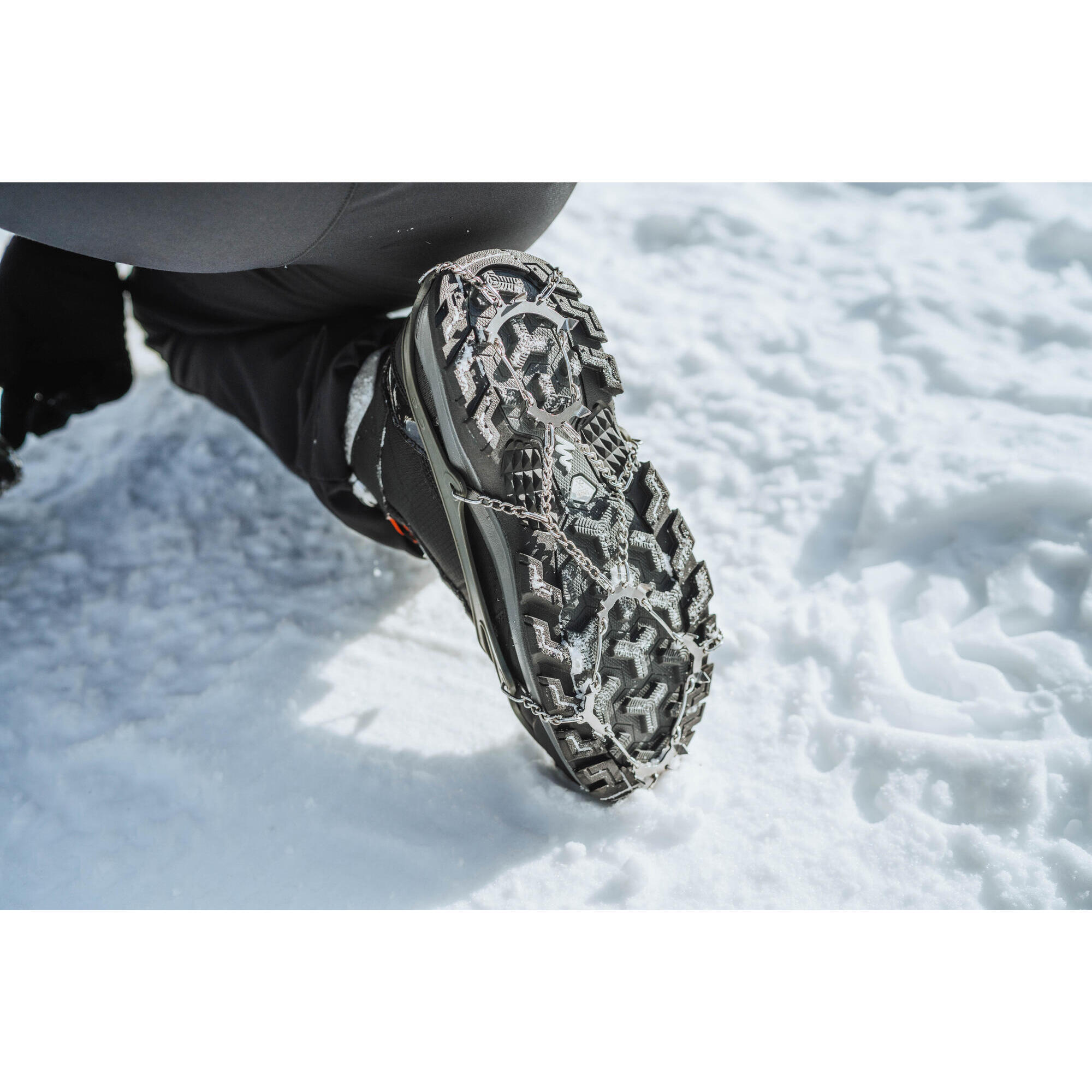 SNOW CRAMPONS - SH500 MOUNTAIN LIGHT - ADULT - S TO XL