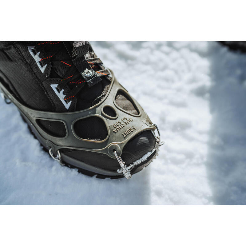 CRAMPONS DE CAMINHADA NA NEVE - SH500 MOUNTAIN LIGHT - ADULTO - S A XL