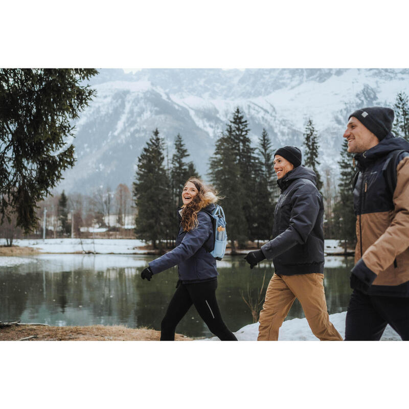 Casaco de Inverno Impermeável de Caminhada Homem SH500 Warm -10°C 