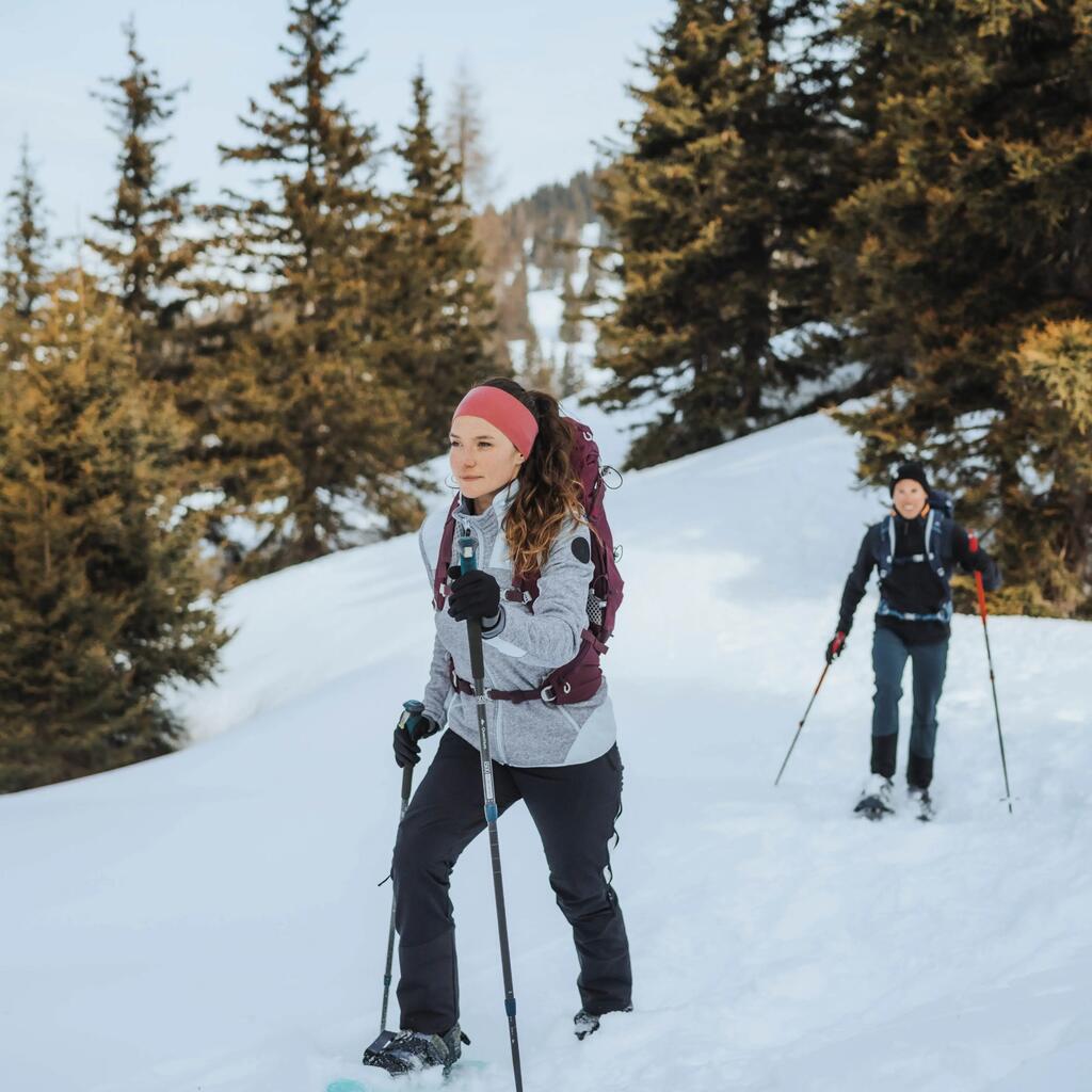 Γυναικείο ζεστό μπουφάν fleece πεζοπορίας - SH500 MOUNTAIN