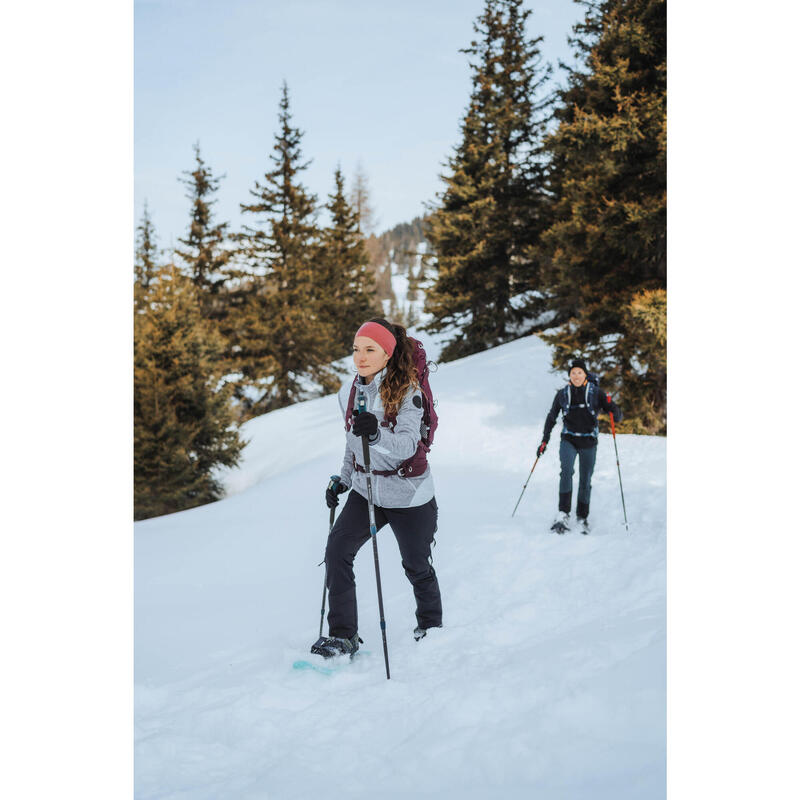 Dámská turistická hřejivá fleecová mikina SH 500 Mountain