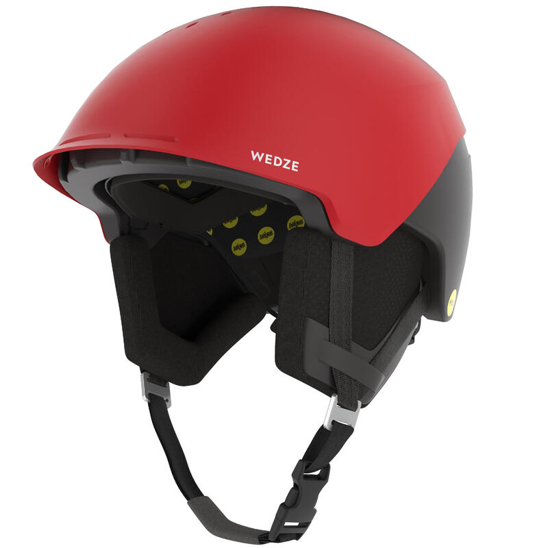 Yetişkin Kayak Kaskı - Kırmızı/Siyah - FR 900 Mips