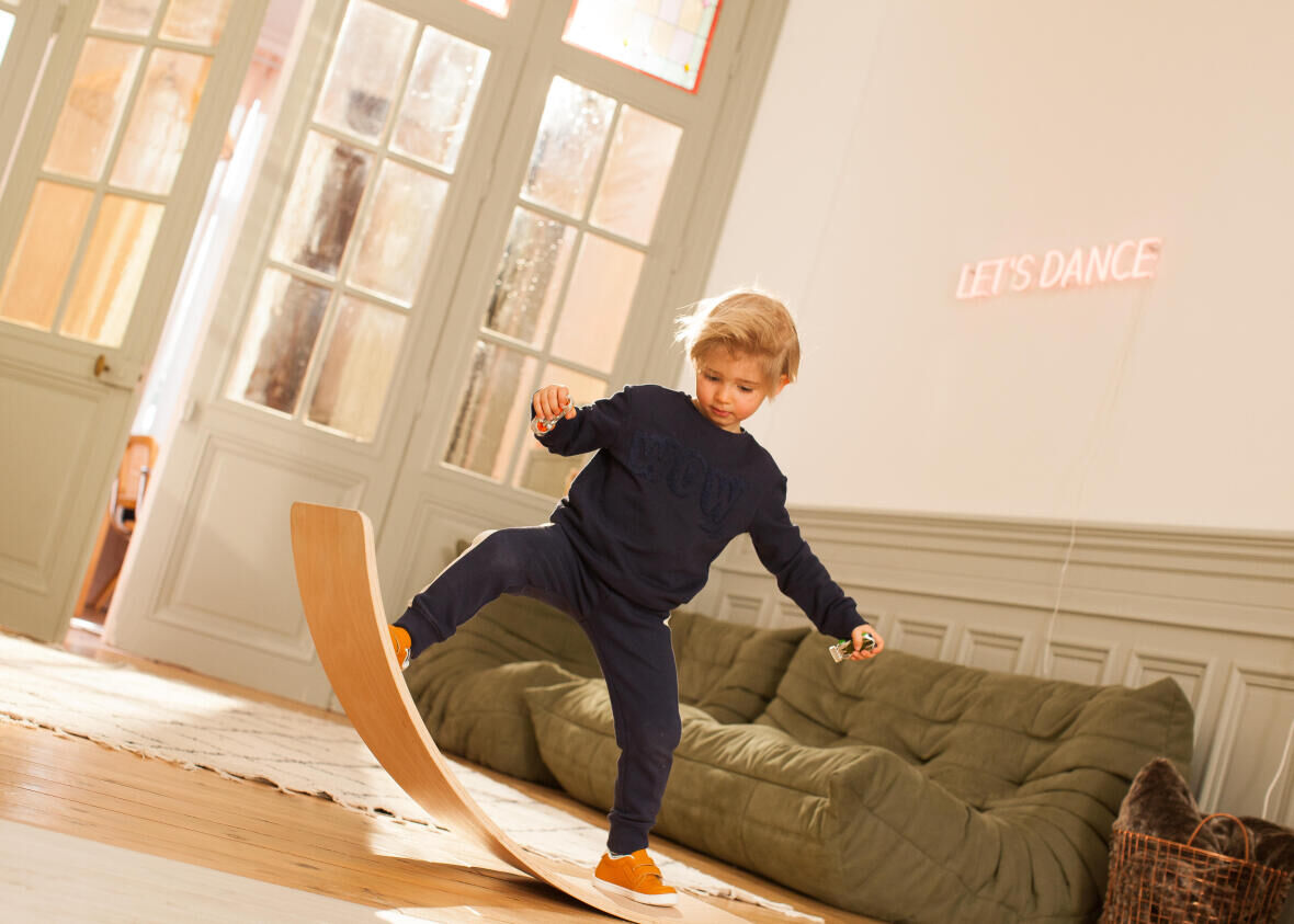 Baby Gym à la maison : Comment améliorer l'équilibre de votre enfant ?