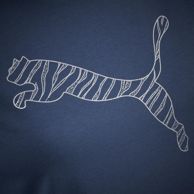 Camiseta Puma Azul Gris